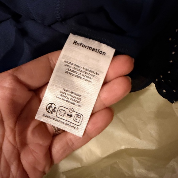 Reformation Gloria Dress sz 6 - Picture 7 of 7